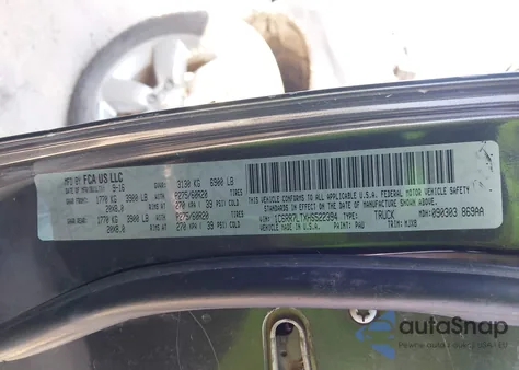 2017 Ram 1500 Lone Star 4X4 5'7 Box from USA, damaged, VIN 1C6RR7LTXHS522394